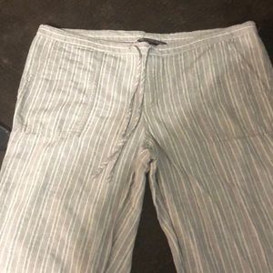 Linen draw string pants